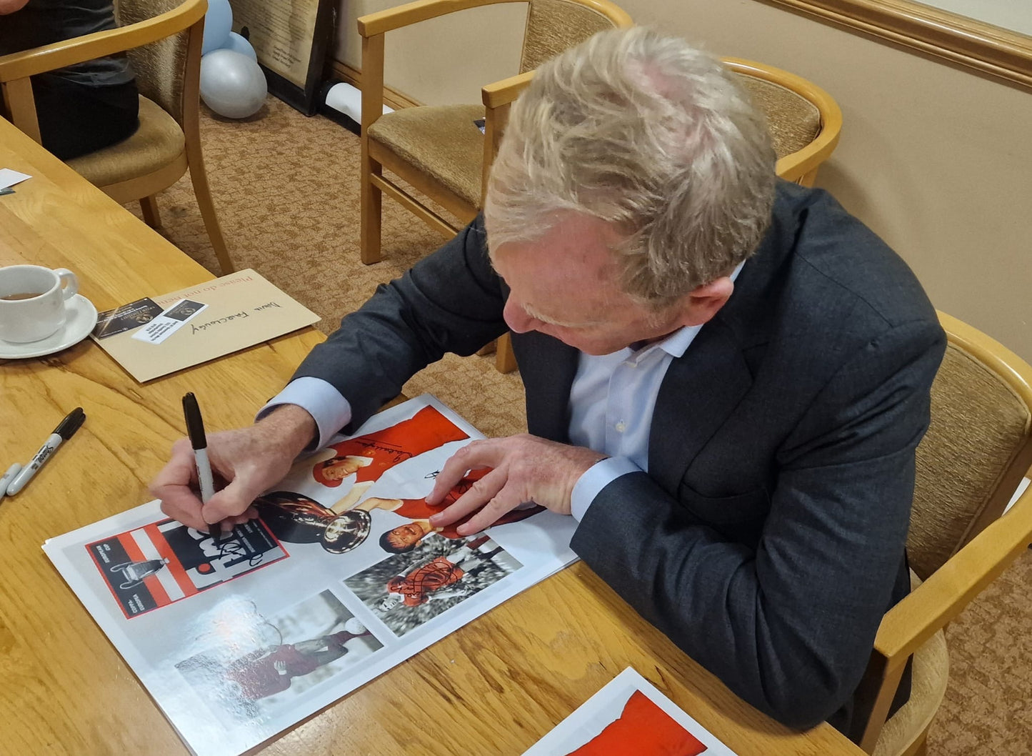 Liverpool 1977 European Cup Final Montage personally signed by 5