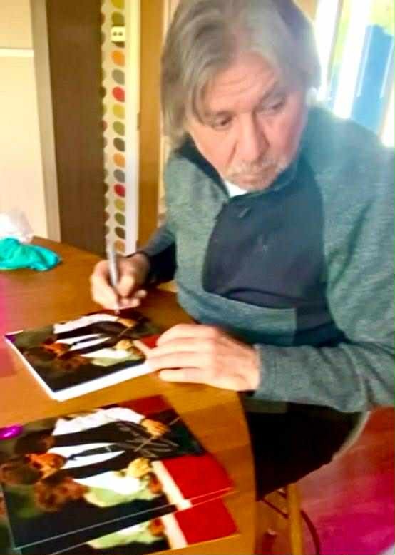 Snooker Tony Knowles personally signed photograph