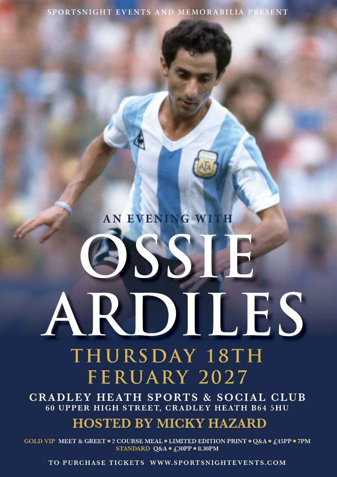 An Evening with Ossie Ardiles