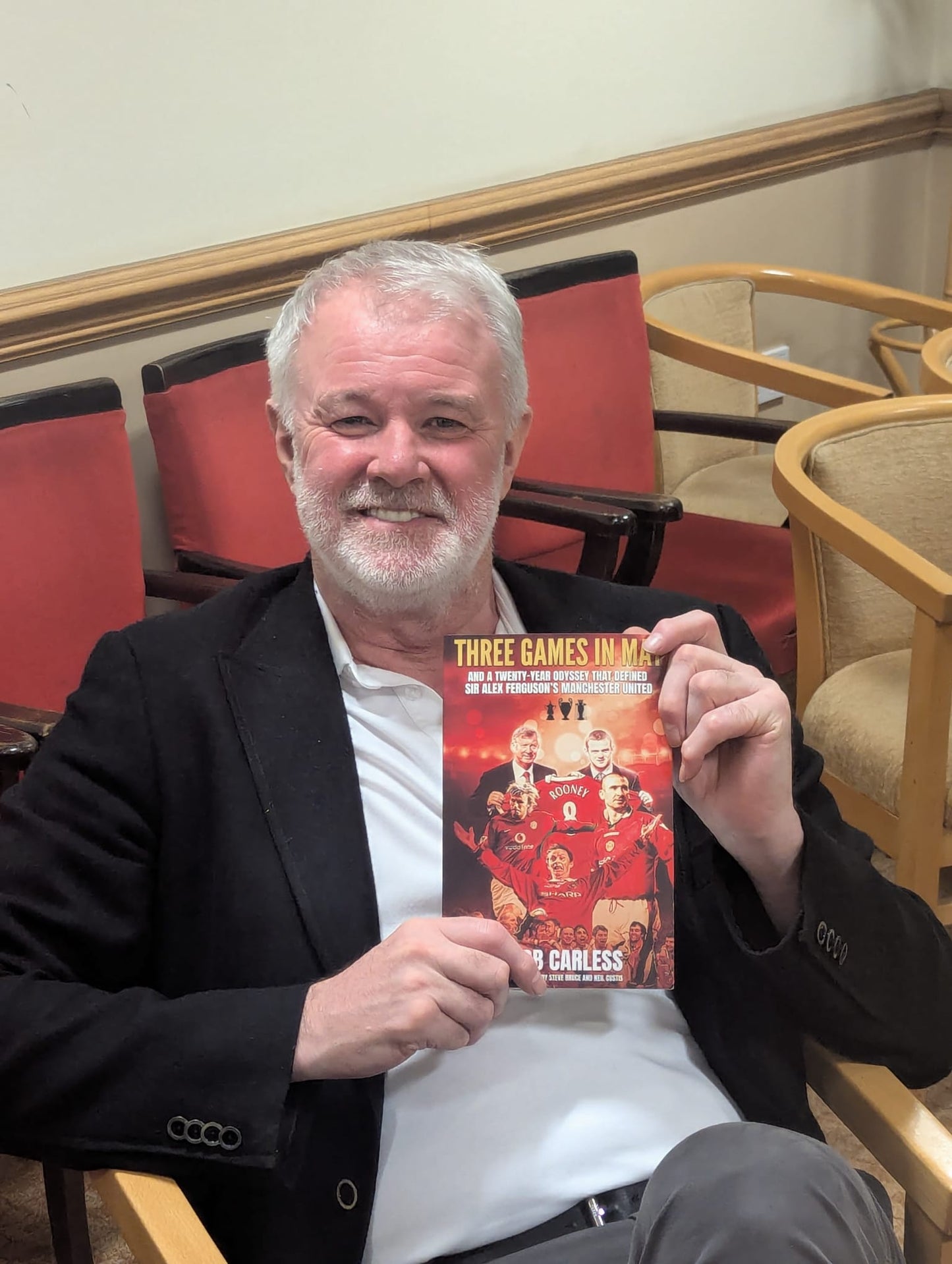 Manchester United Three Games in May personally signed by Gary Pallister and Brian McClair