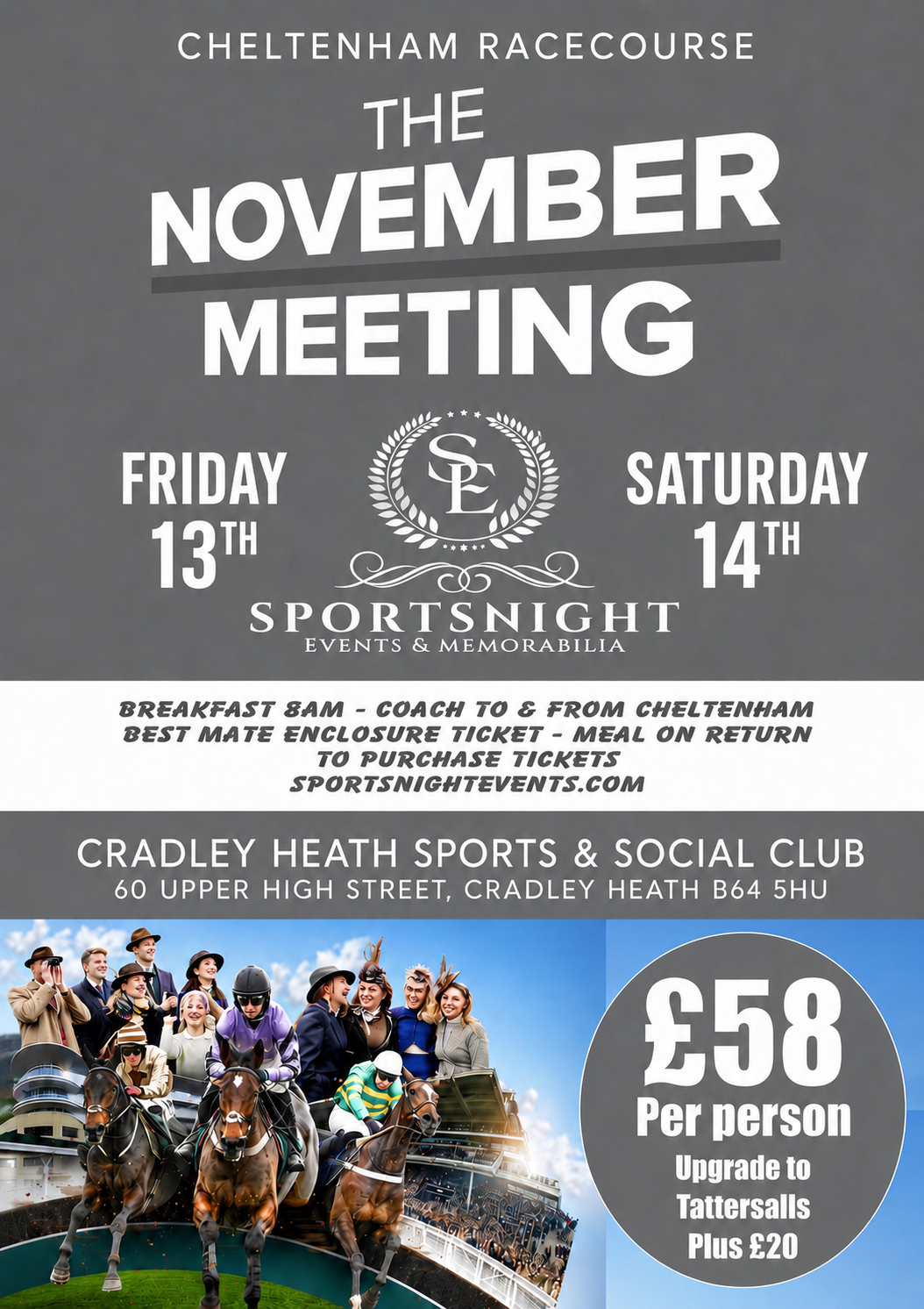 Cheltenham Friday 13th November