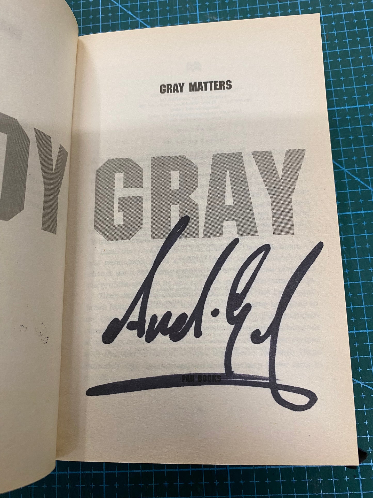 Aston Villa, Wolverhampton Wanderers Andy Gray personally autobiography