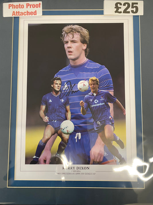 Chelsea Kerry Dixon personally signed limited edition print