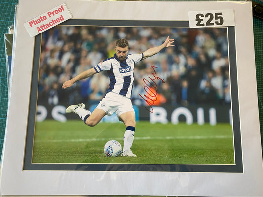 West Bromwich Albion James Morrison personally signed photograph