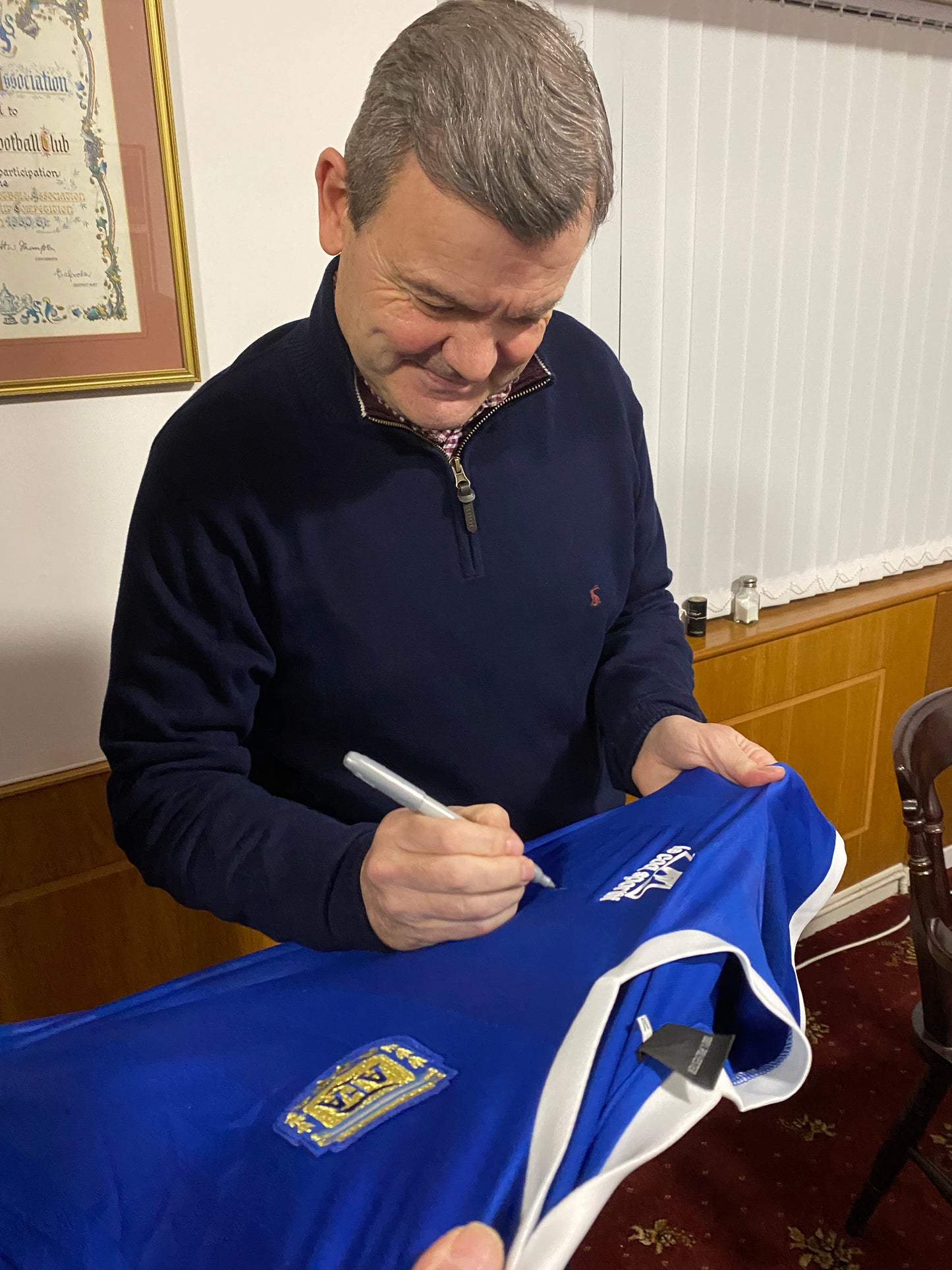 Tottenham Hotspur Gary Mabbutt personally signed Street sign