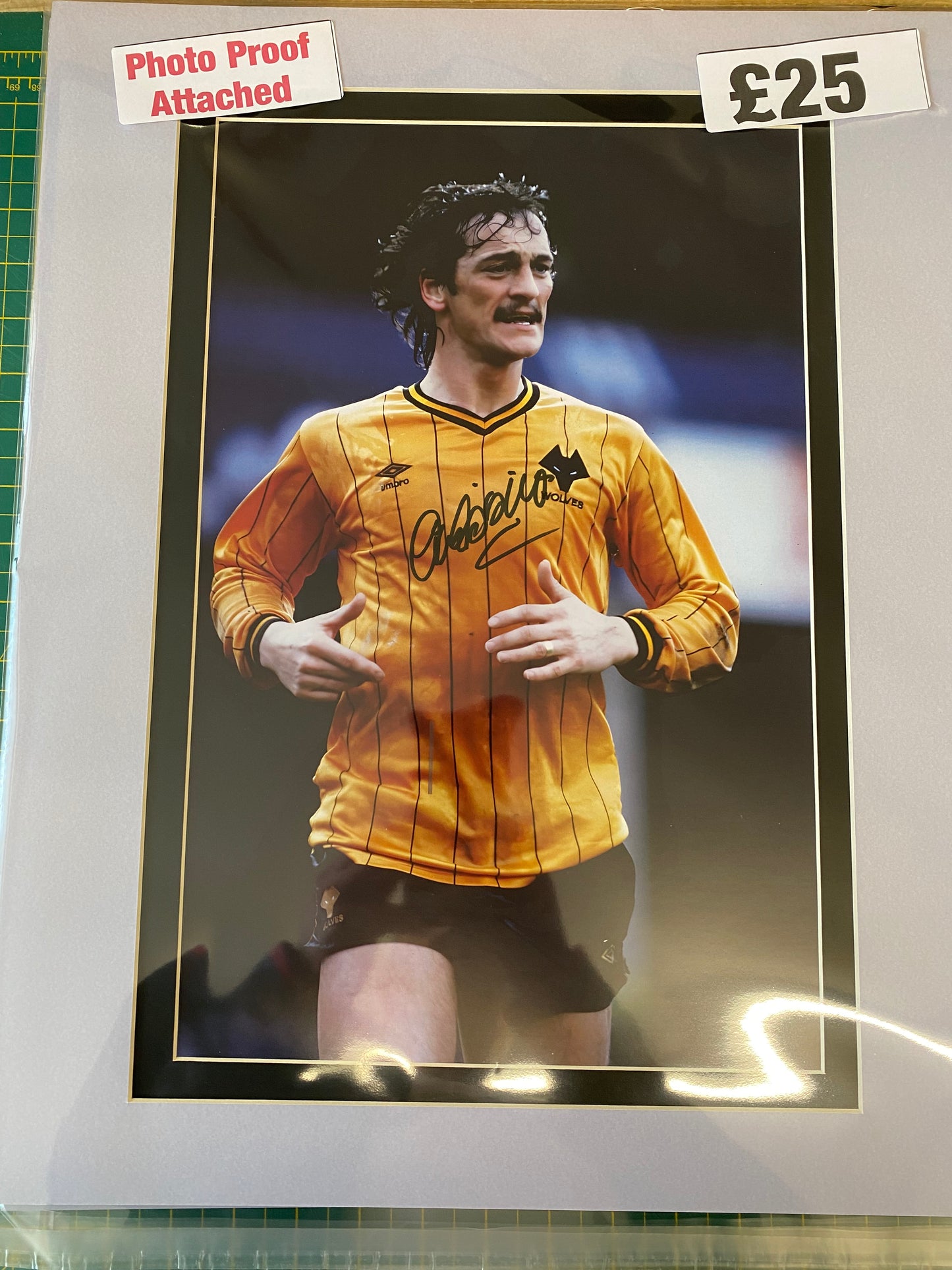 Wolverhampton Wanderers Kenny Hibbitt personally signed photograph