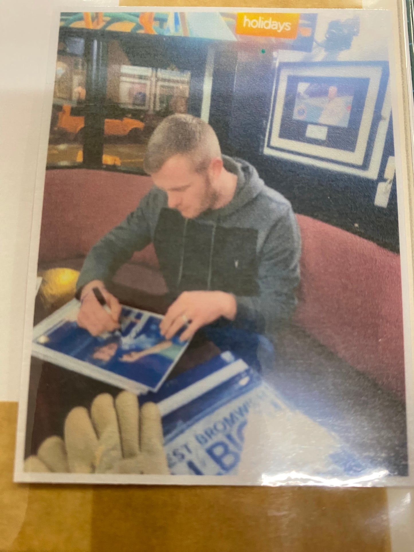 West Bromwich Albion Chris Brunt personally signed photograph