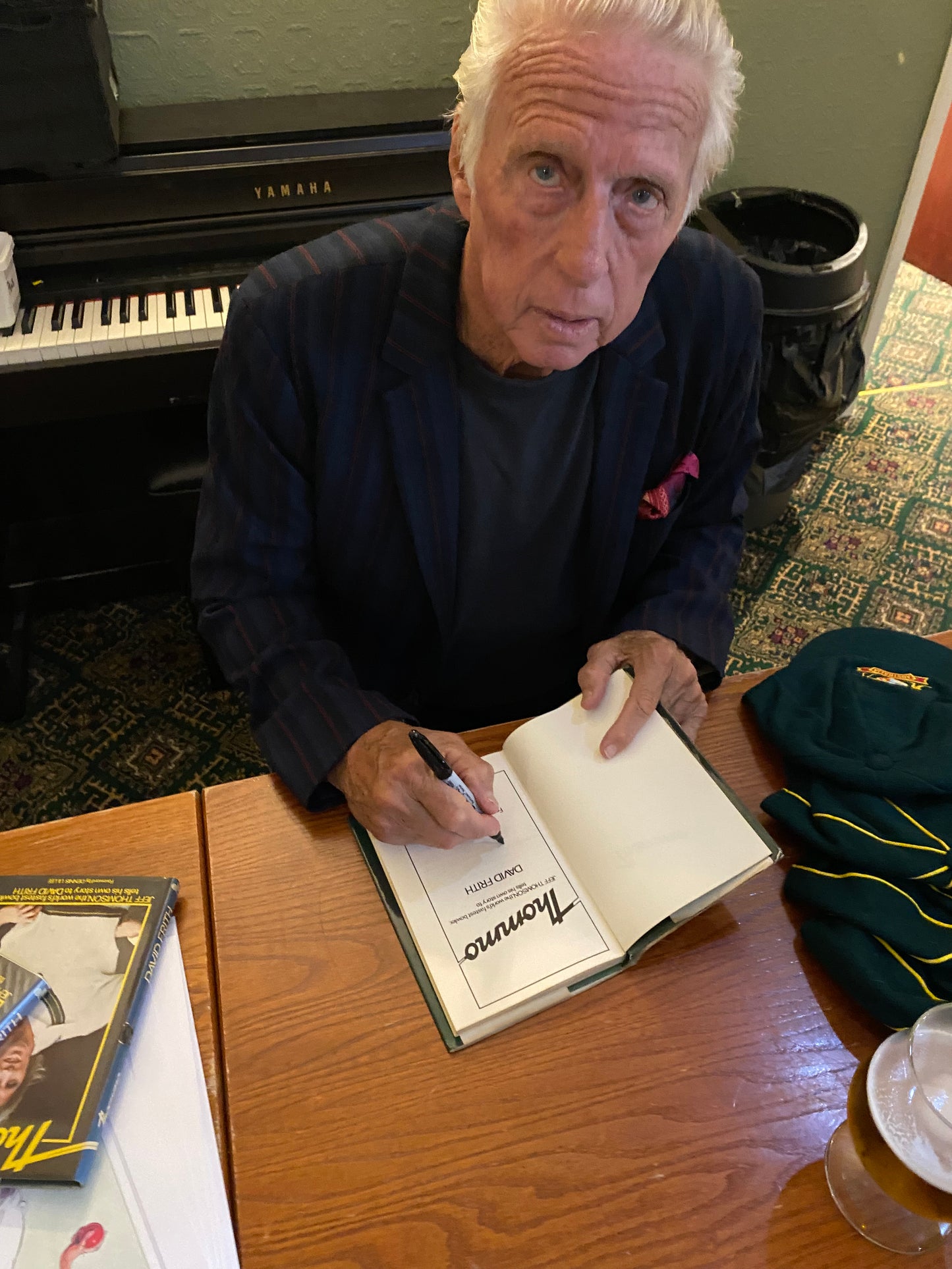 Cricket Australian Jeff Thomson personally signed autobiography Thommo