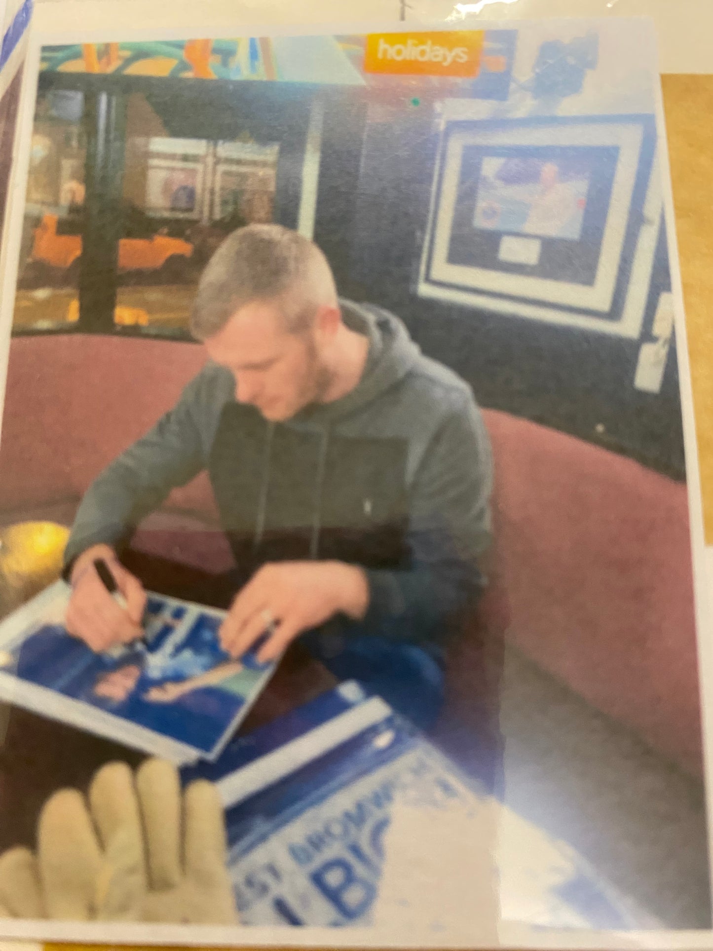 West Bromwich Albion Chris Brunt personally signed photograph