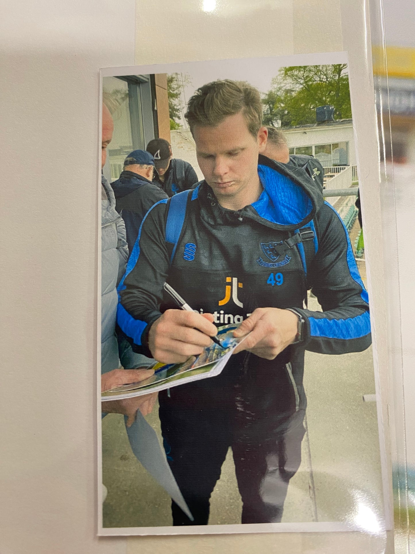 Cricket Australia Steve Smith personally signed photograph