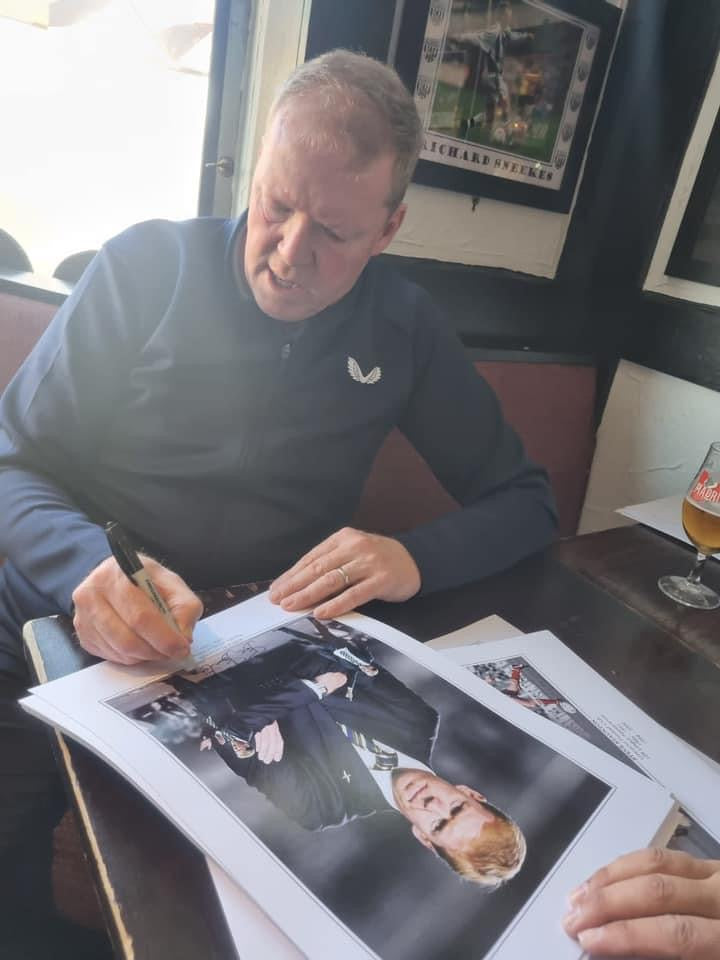 Ireland Steve Staunton personally signed limited edition print