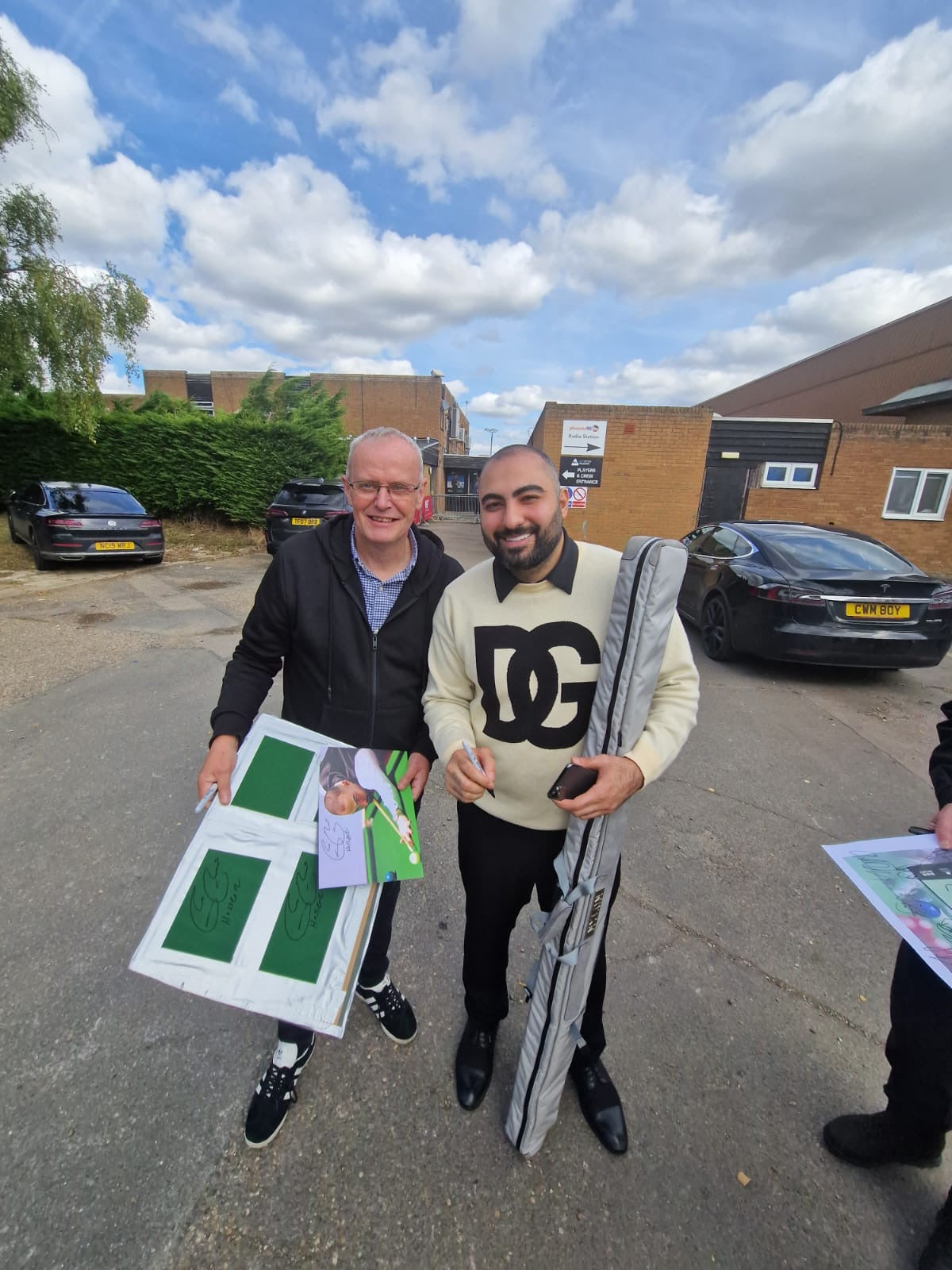 Snooker Hossein Vafaei personally signed photo