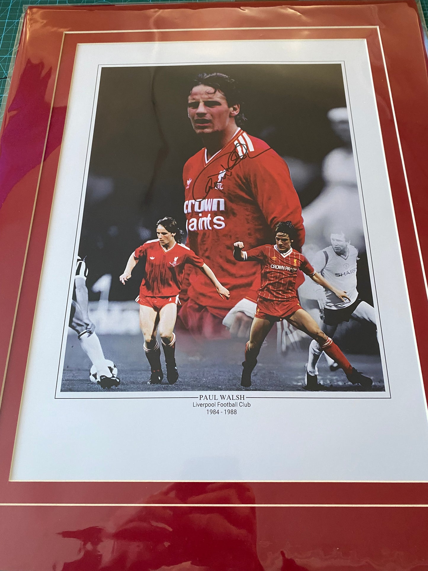 Liverpool Paul Walsh personally signed limited edition print