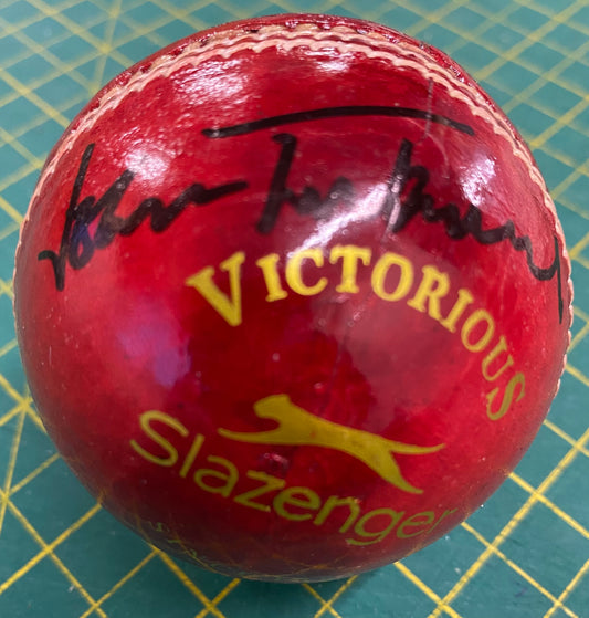 Cricket England Middlesex John Emburey personally signed ball