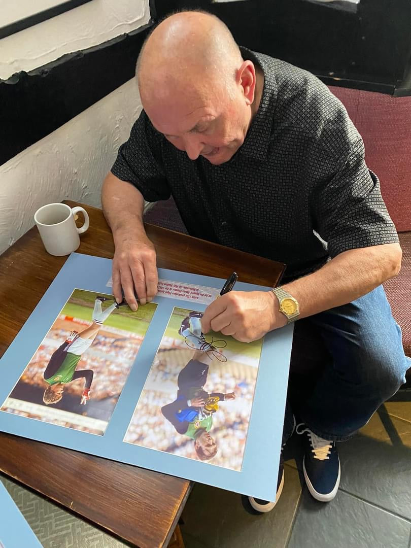 Jimmy Rimmer Today Aston Villa Jimmy Rimmer & Nigel Spink personally signed limited editi ...