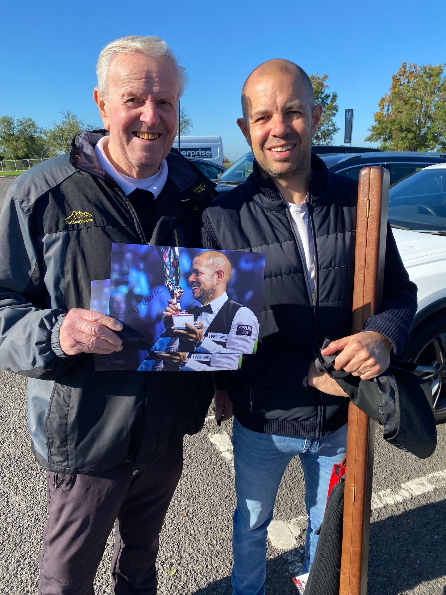 Snooker Barry Hawkins personally signed photograph