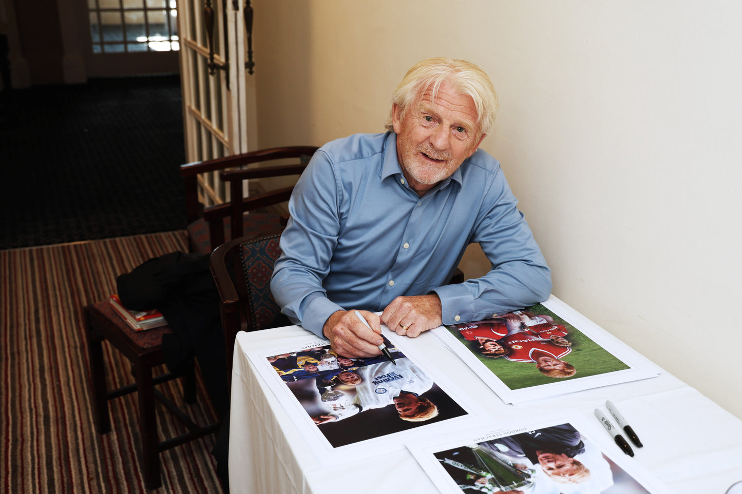 Celtic Manager Gordon Strachan personally signed limited edition print