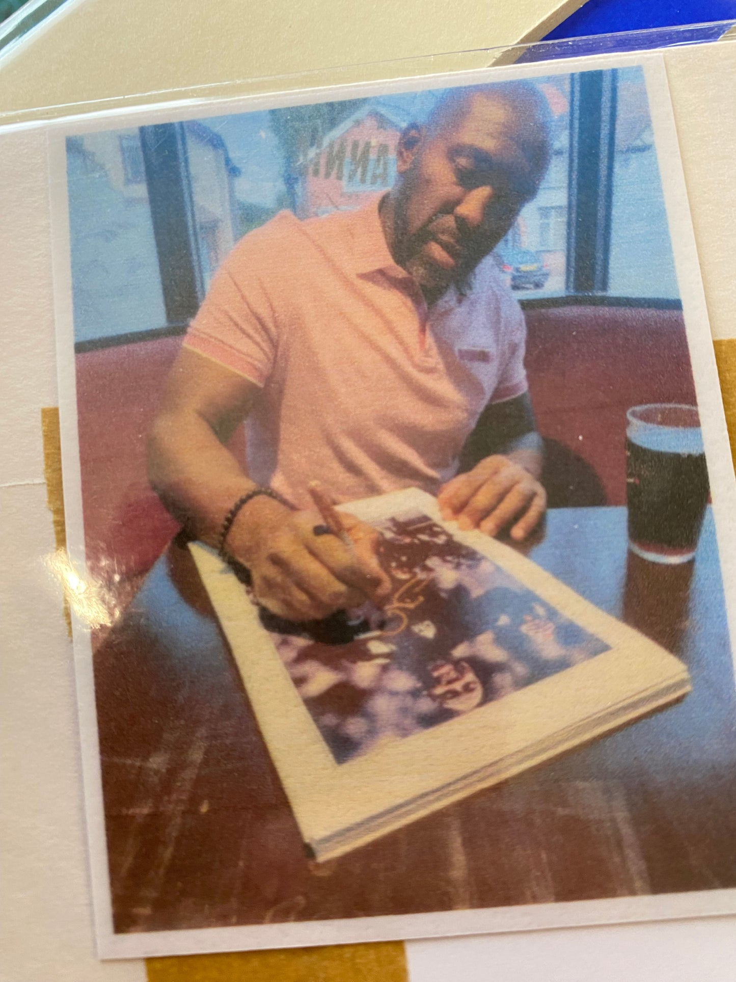 West Bromwich Albion Manager Darren Moore personally signed limited edition print