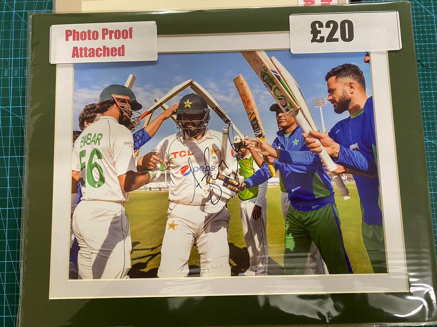 Cricket Pakistan Azhar Ali personally signed