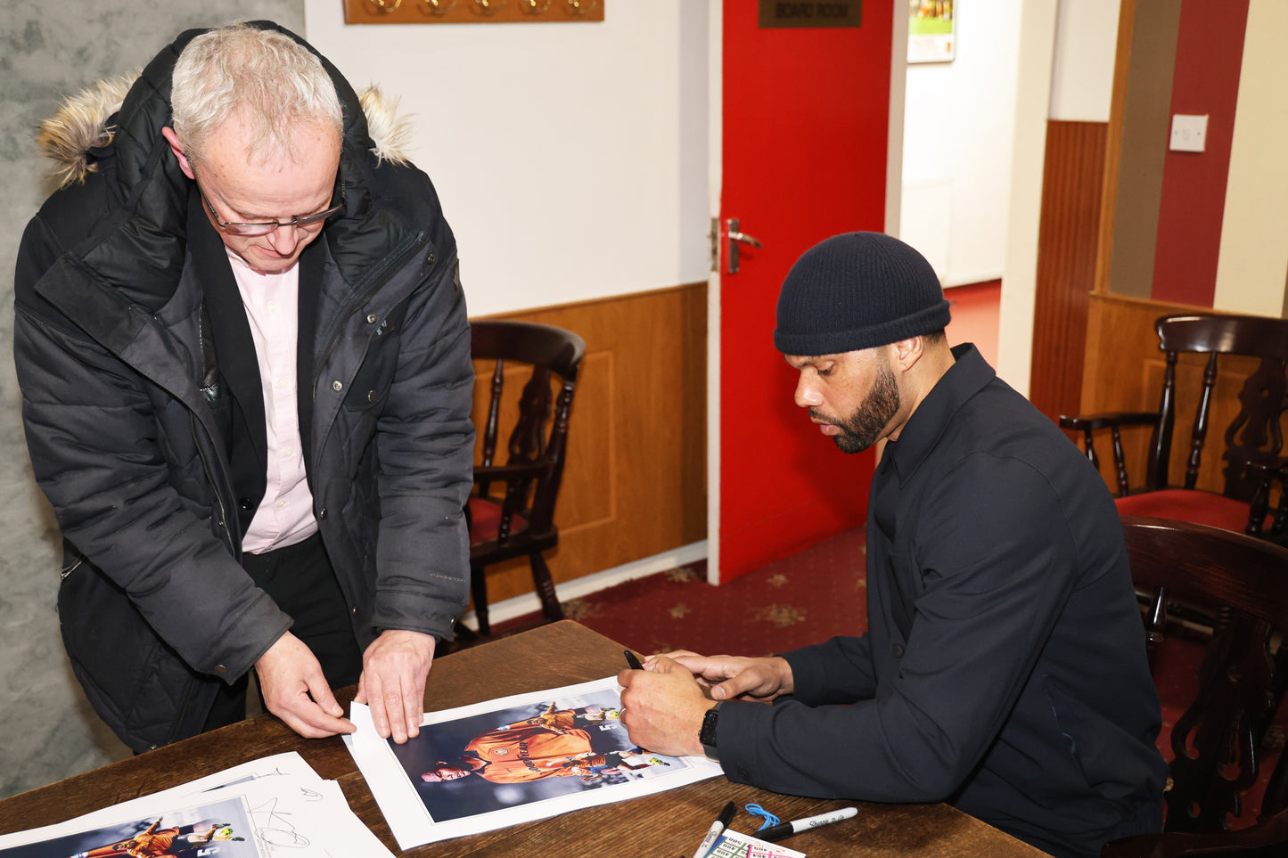 Manchester City Joleon Lescott personally signed limited edition print