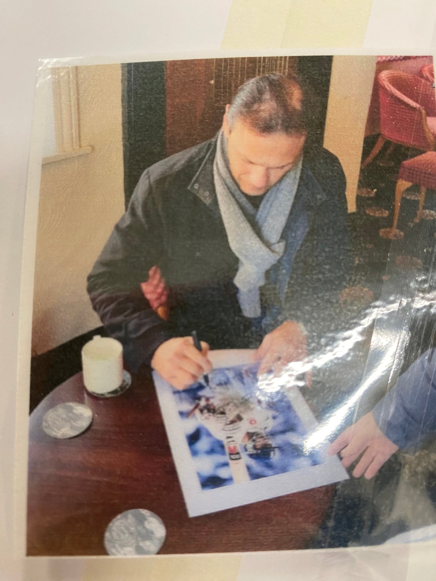 Cricket Mark Ramprakash personally signed limited edition print