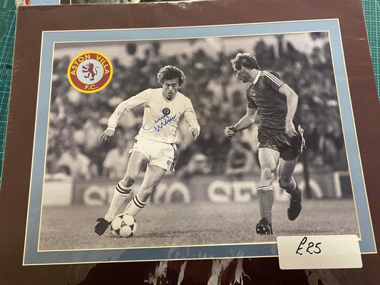 Aston Villa Tony Morley personally 1982 European Cup Final photograph