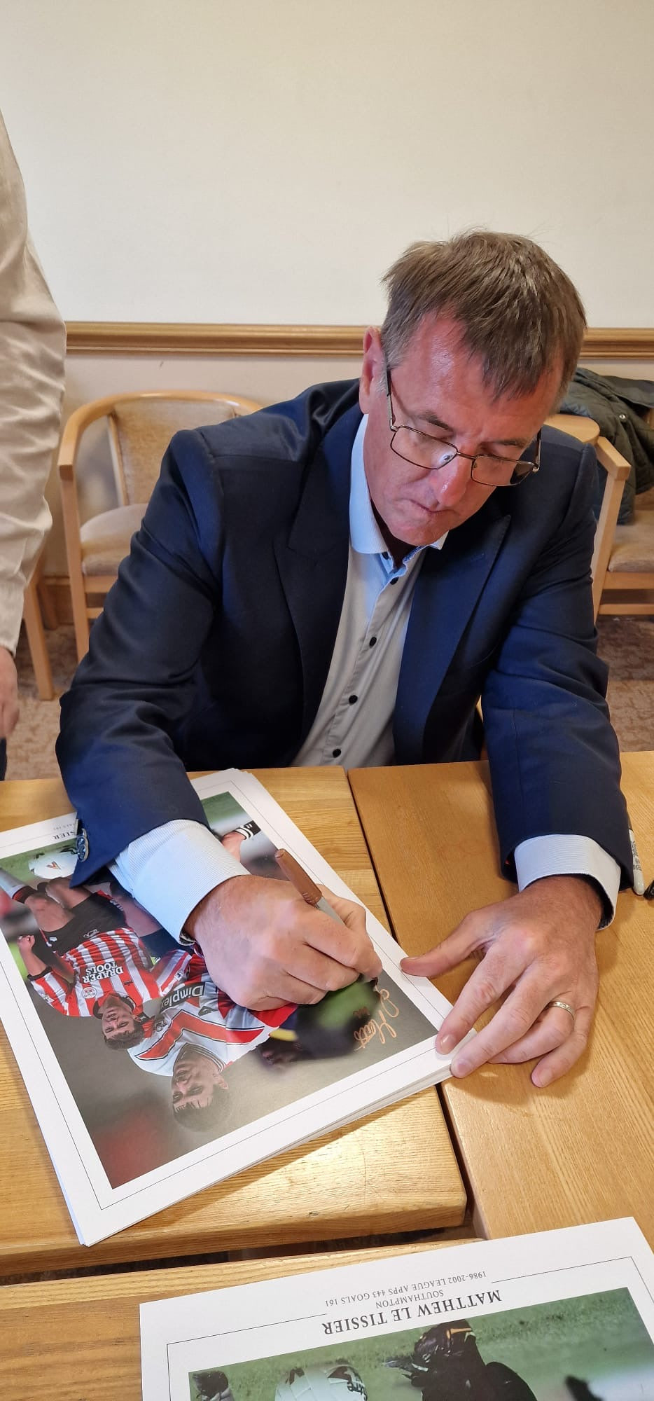 Southampton Matt le Tissier personally signed limited edition print