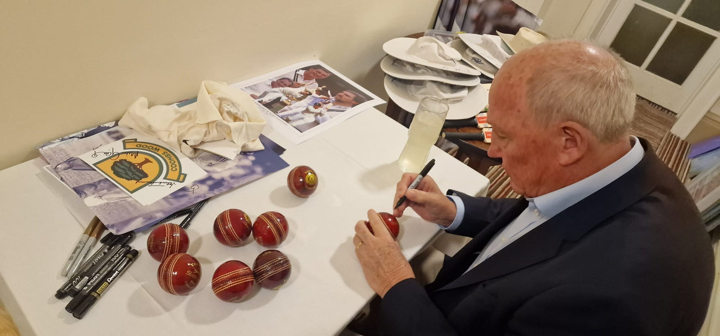 Cricket England Middlesex John Emburey personally signed ball