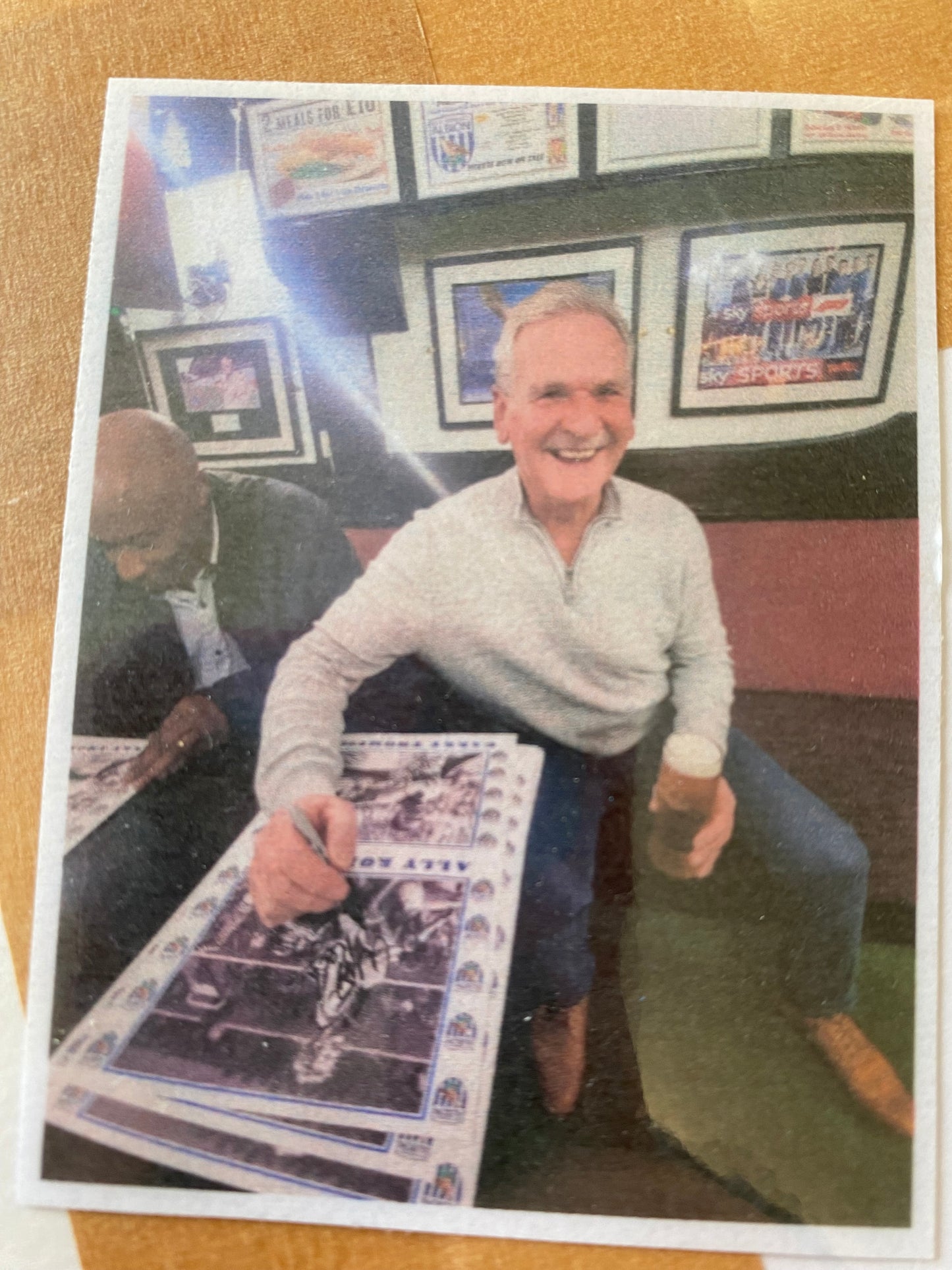 West Bromwich Albion Ally Robertson personally signed photograph