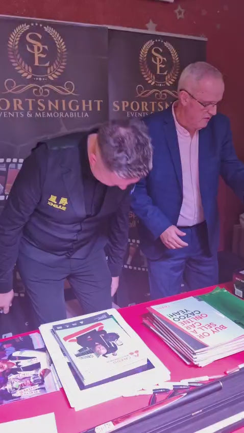 Snooker 2024 Crucible programme personally signed by 2024 World Champion Kyren Wilson