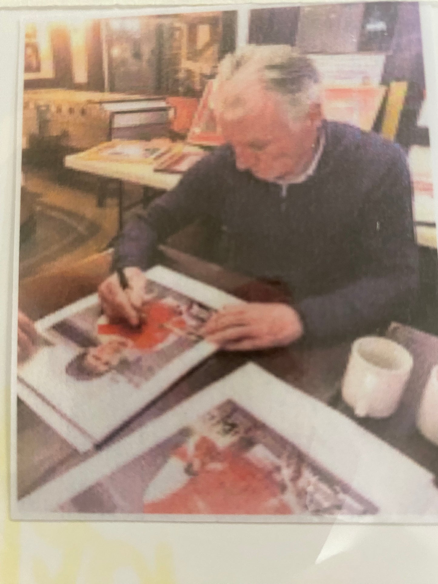 Manchester United Frank Stapleton personally signed photograph