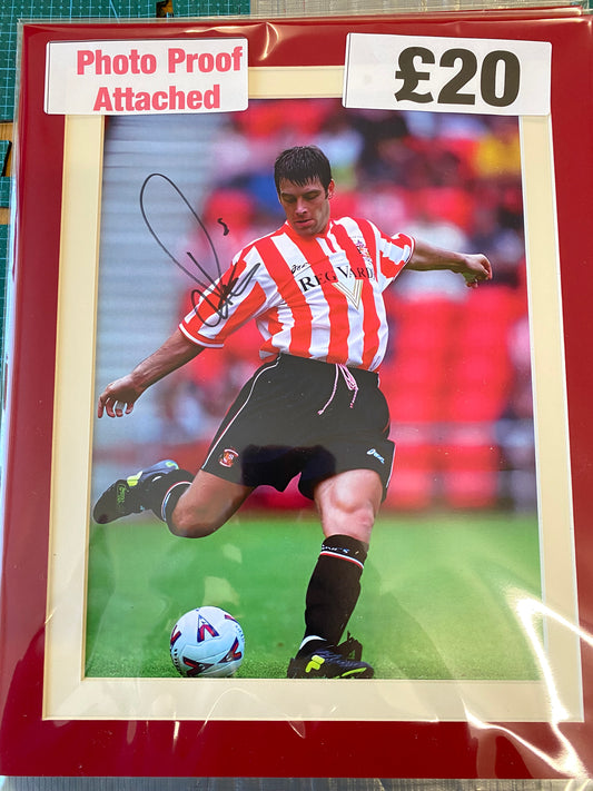 Sunderland Paul Butler personally signed photograph