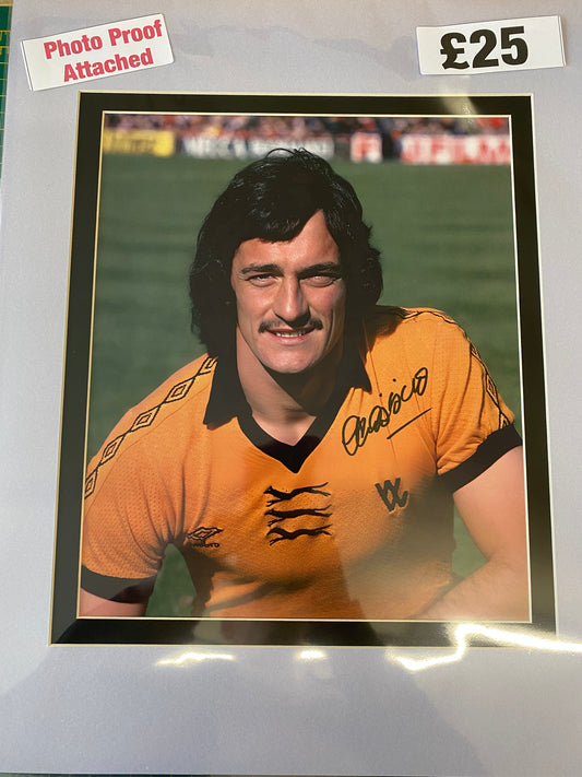 Wolverhampton Wanderers Kenny Hibbitt personally signed photograph