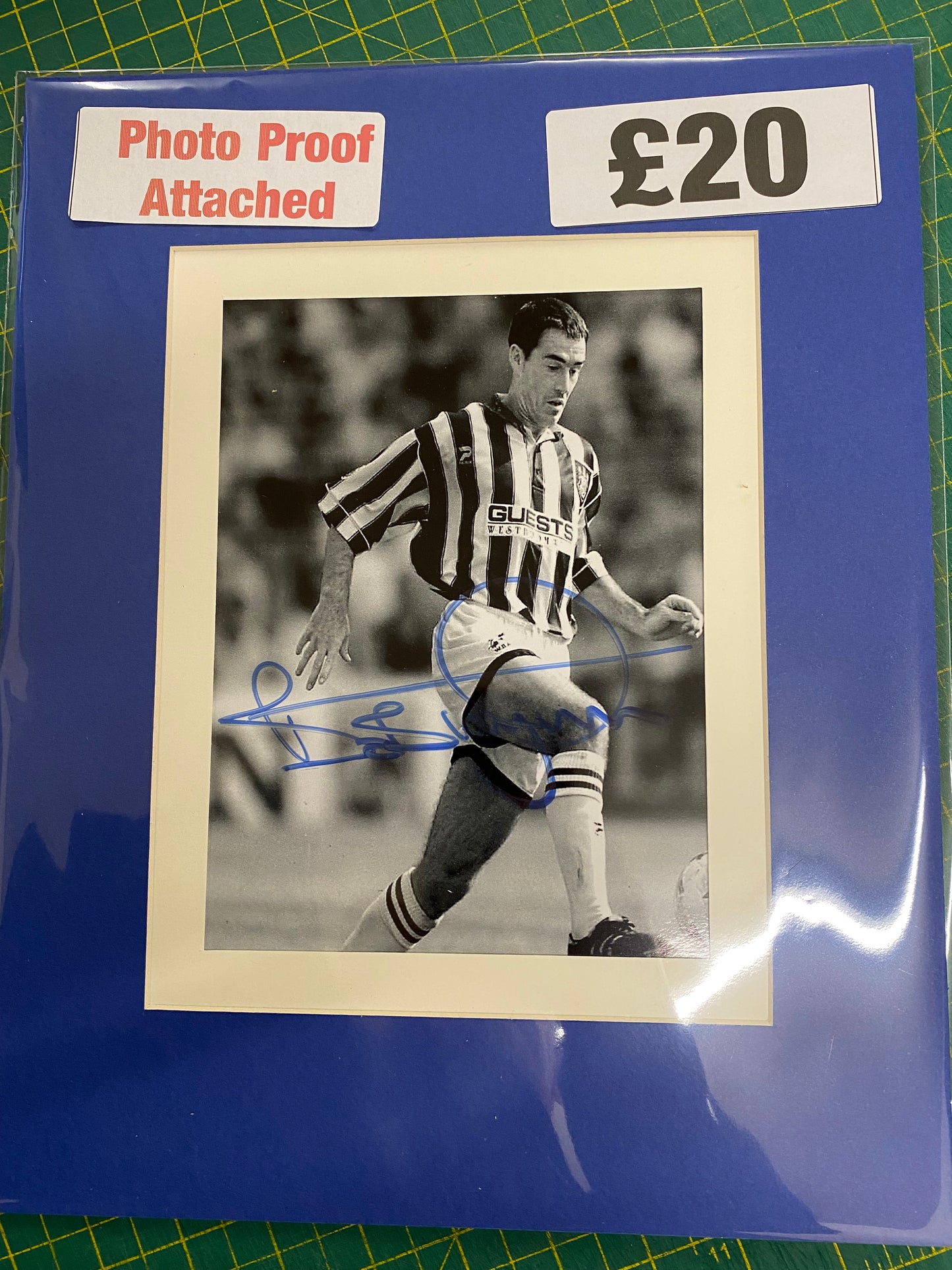 West Bromwich Albion Bob Taylor personally signed photograph