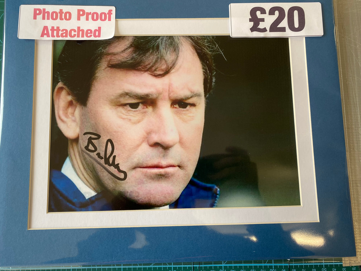 West Bromwich Albion Bryan Robson personally signed photograph