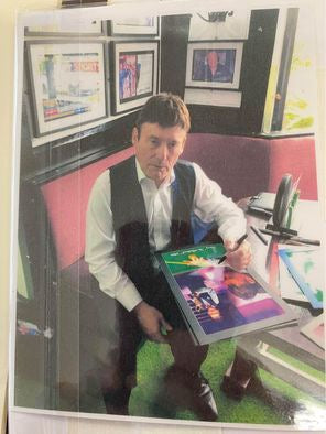 Snooker legend Jimmy White personally signed limited edition print