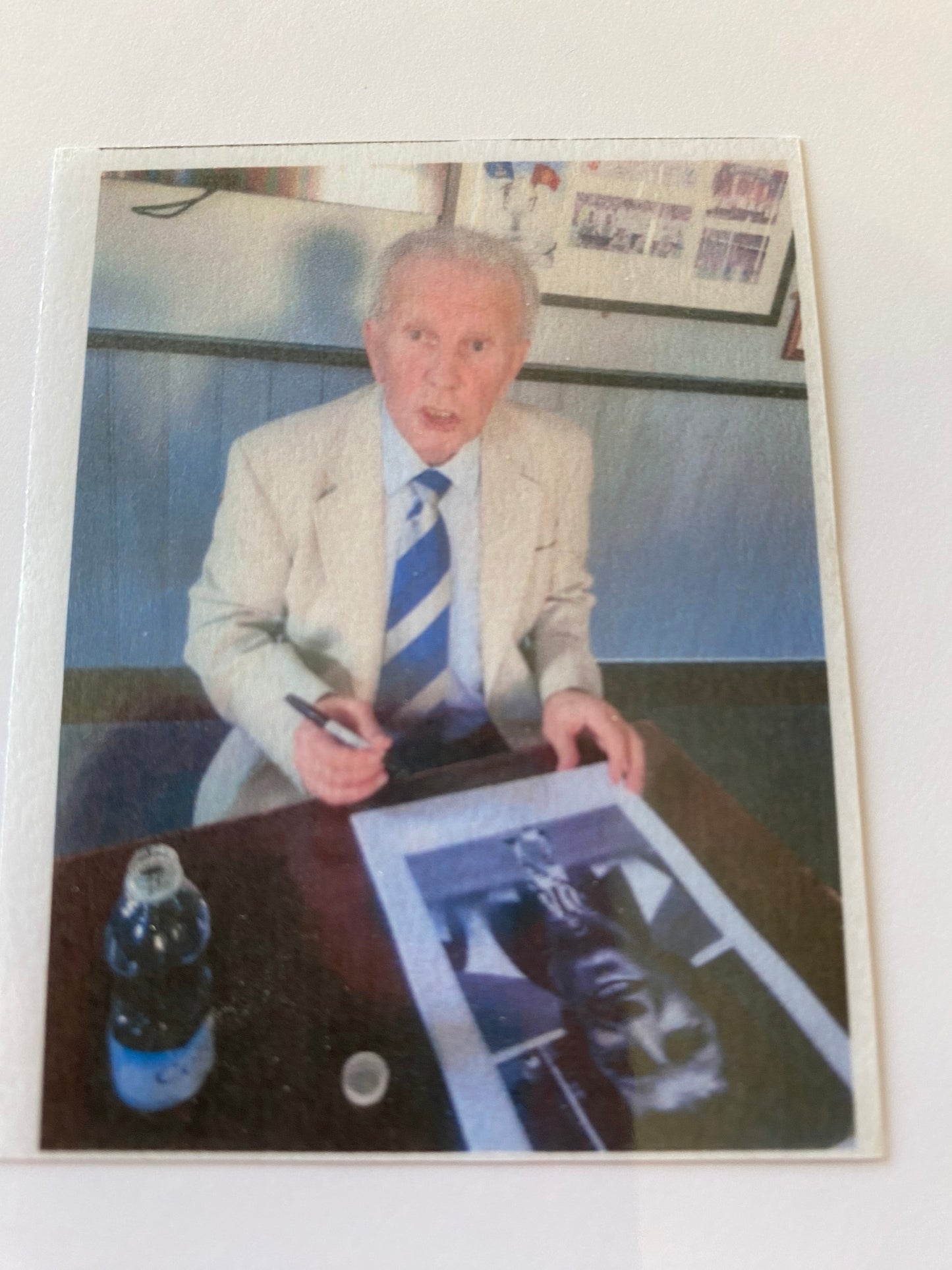 West Bromwich Albion Johnny Giles personally signed limited edition print