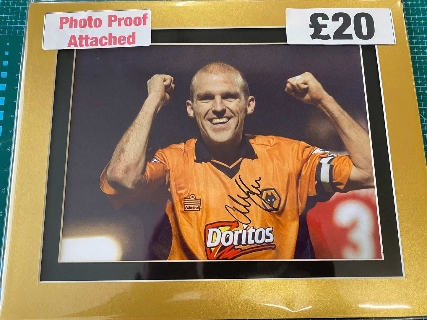 Wolverhampton Wanderers Alex Rae personally signed photograph