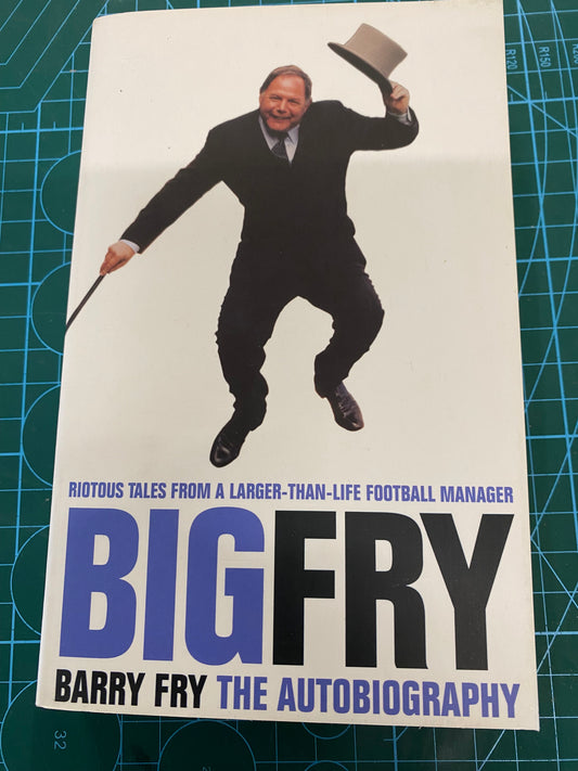 Birmingham City Barry Fry personally signed autobiography