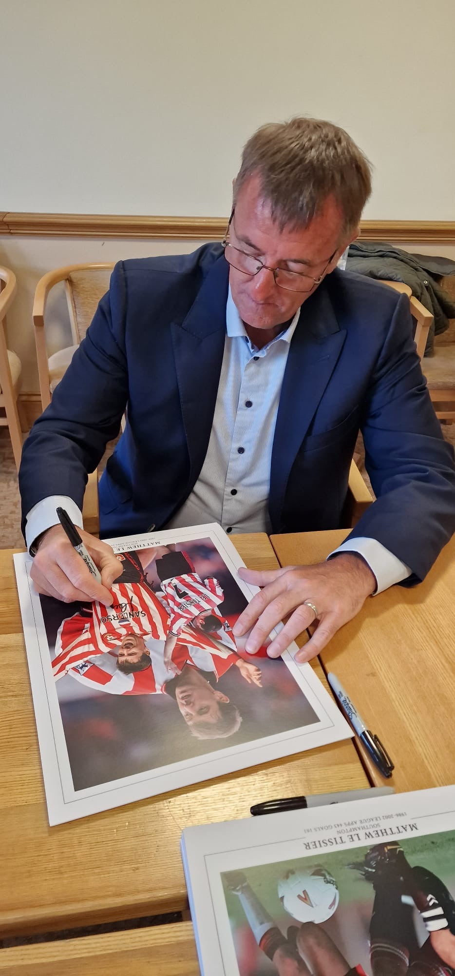 Southampton Matt le Tissier personally signed limited edition print