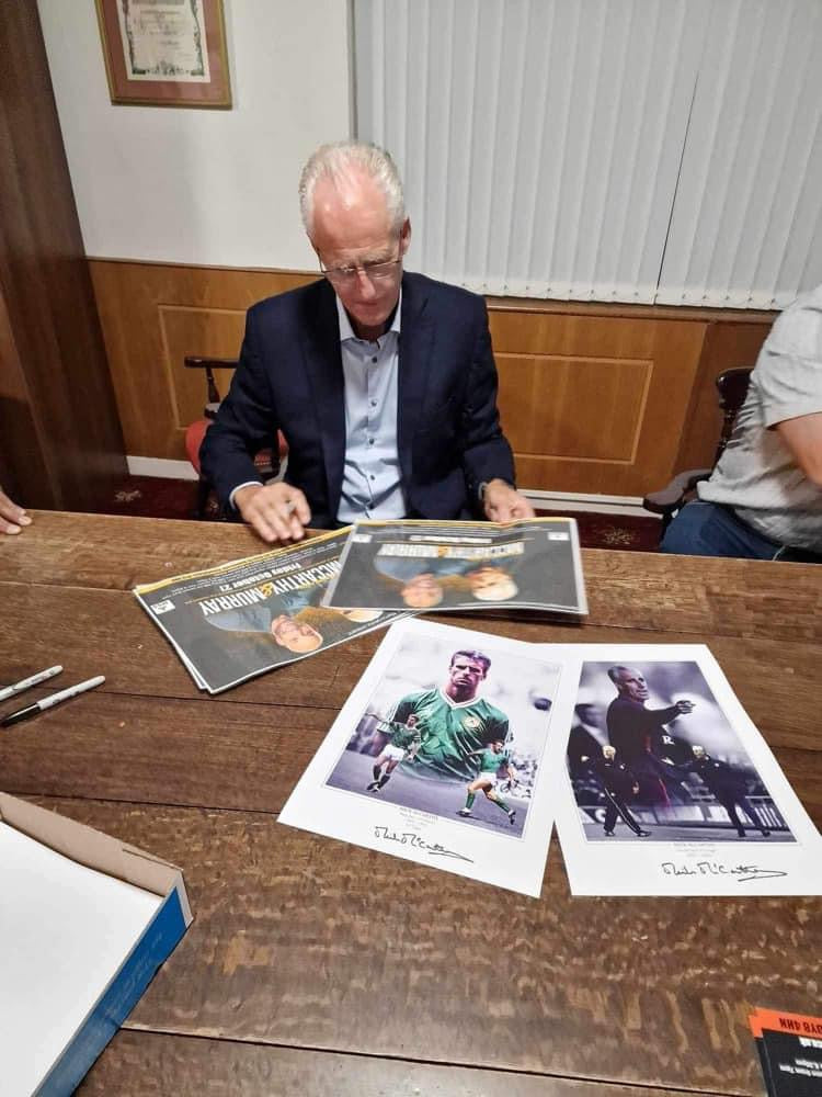 Ireland Mick McCarthy personally signed limited edition print