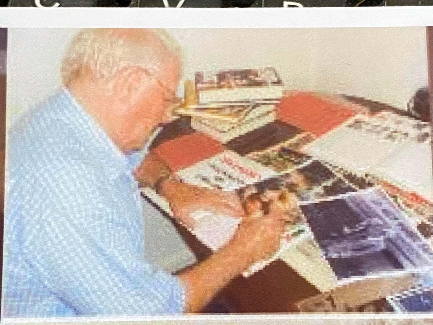 Manchester United Manager Tommy Docherty personally signed photograph