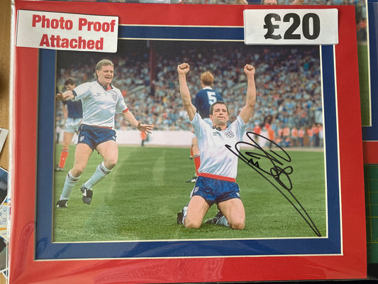 England Steve Bull personally signed photograph