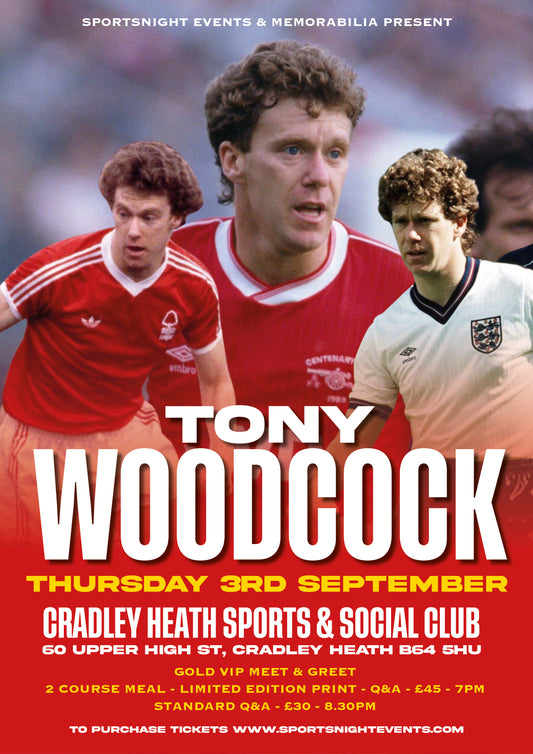 An Evening with Tony Woodcock