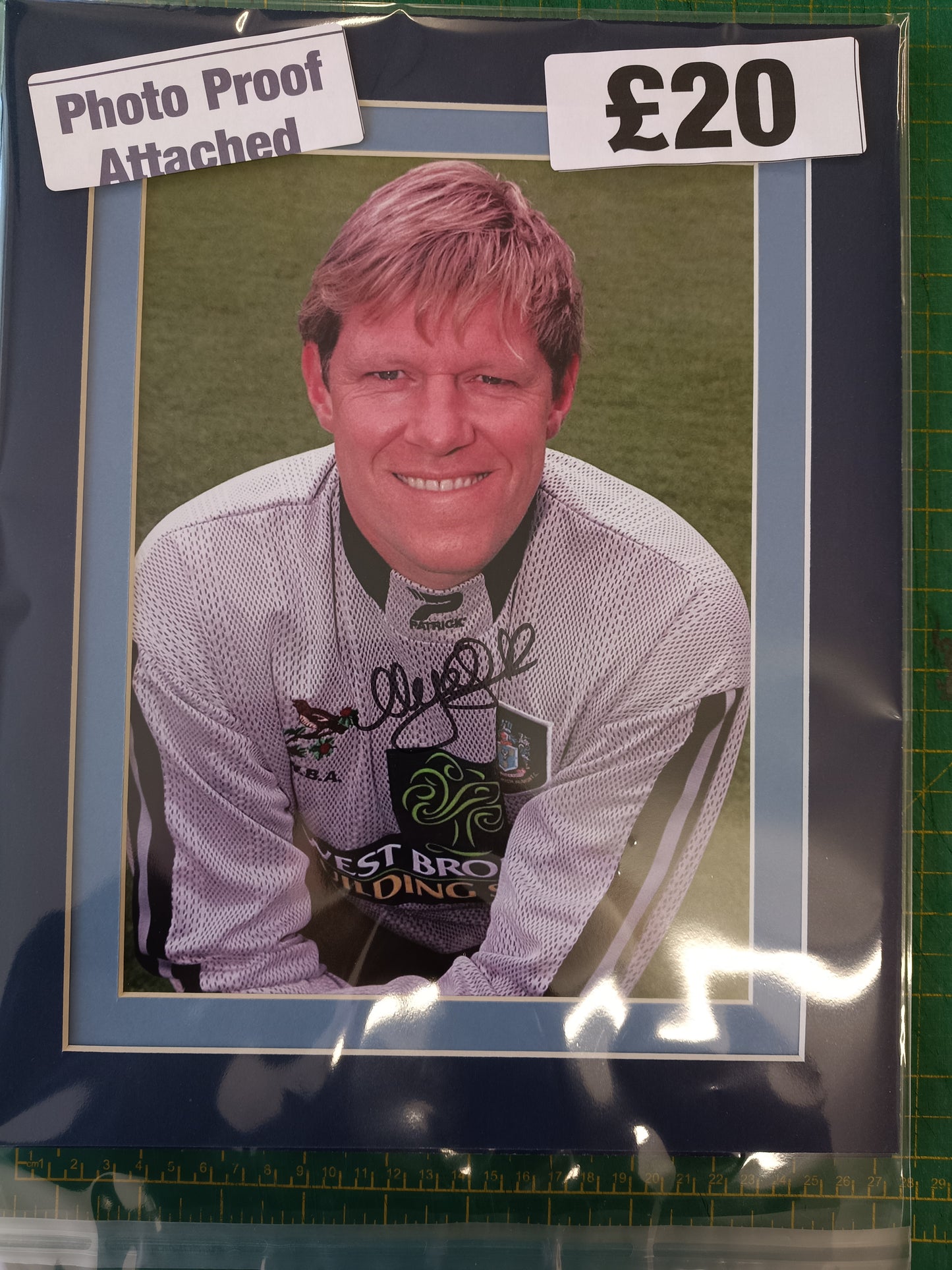West Bromwich Albion Nigel Spink personally signed photo