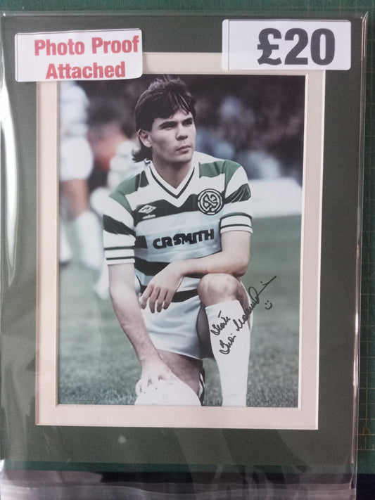Celtic Brian Mcclair personally signed photograph