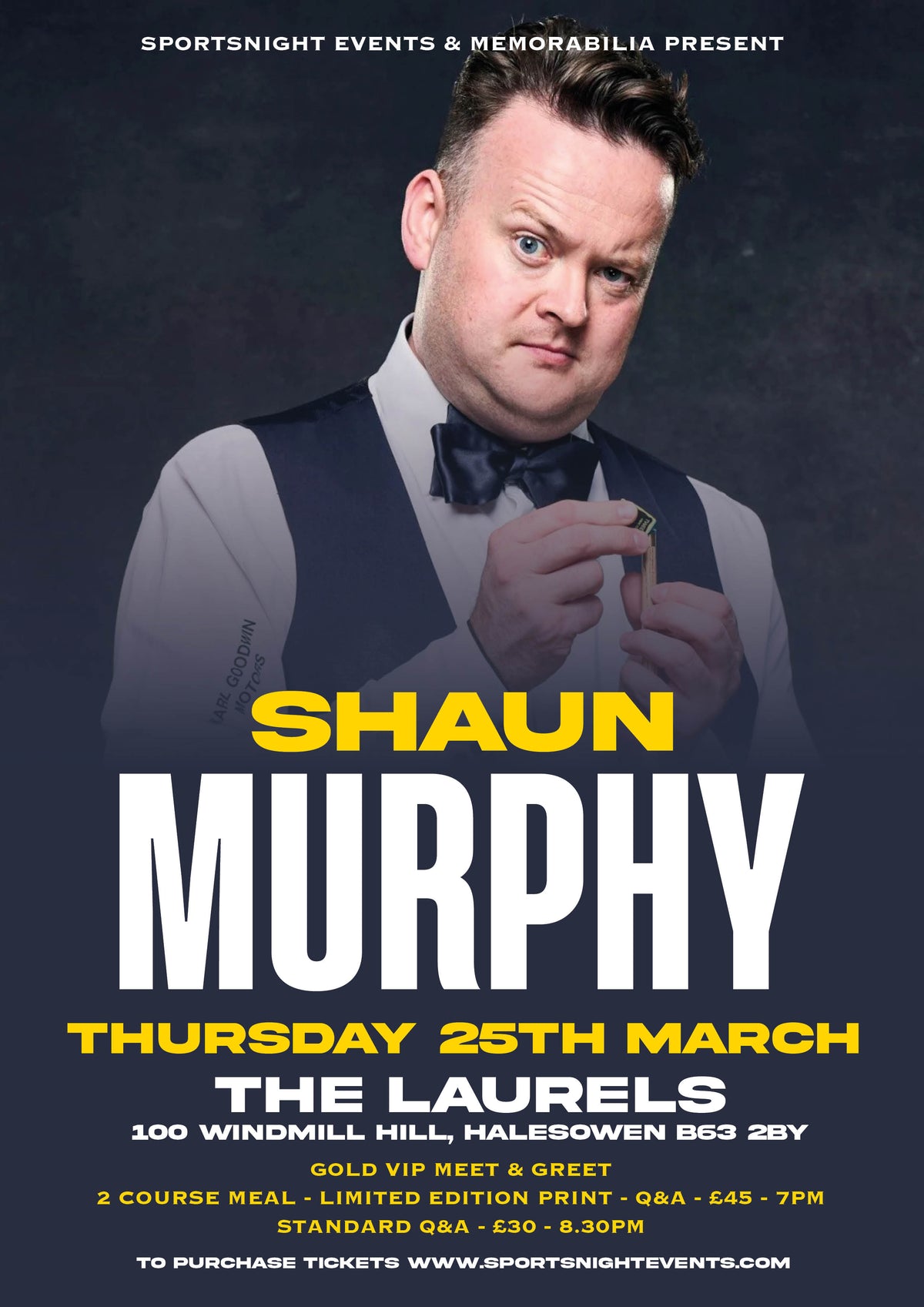 An Evening with Shaun Murphy