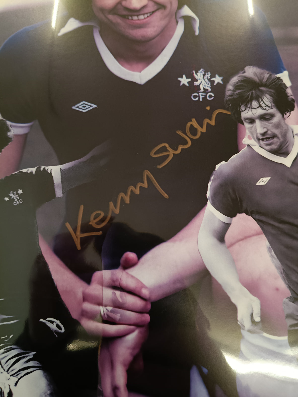 Chelsea Kenny Swain personally signed montage