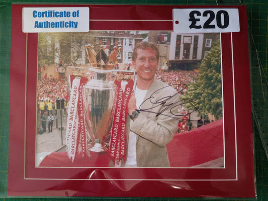 Arsenal Ray Parlour personally photograph