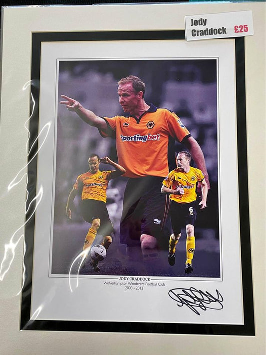 Wolverhampton Wanderers legend Jody Craddock